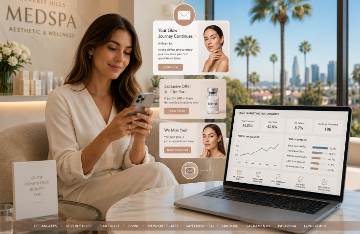 California medspa email marketing — patient retention