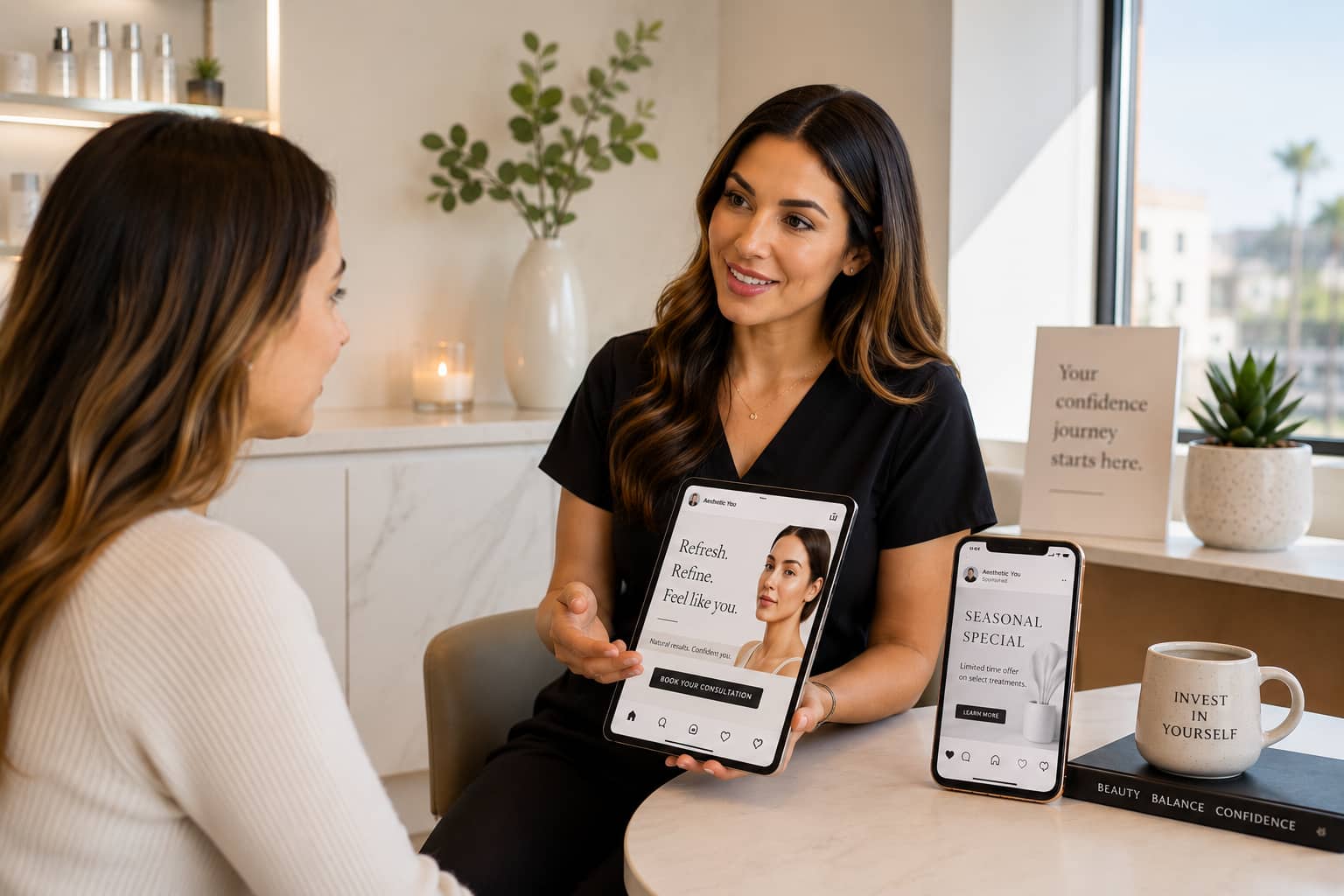 Meta Ads for California medspas — building demand before search